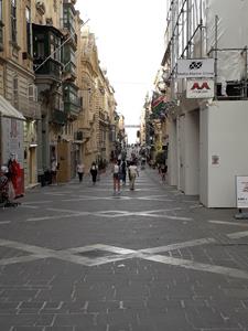 Valletta Hauptstrasse Altstadt