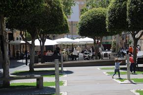 Plaza im Zentrum Almeria