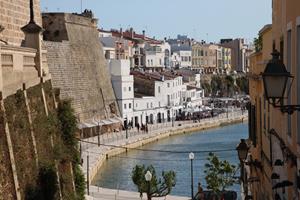 Ciutadella Blick auf Hafen