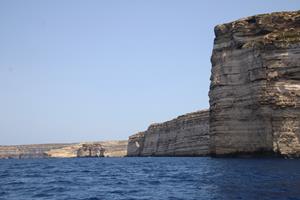 Gozo, Zufahrt Dwejra Bay